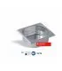 Cubeta GN 1/6 acero inoxidable