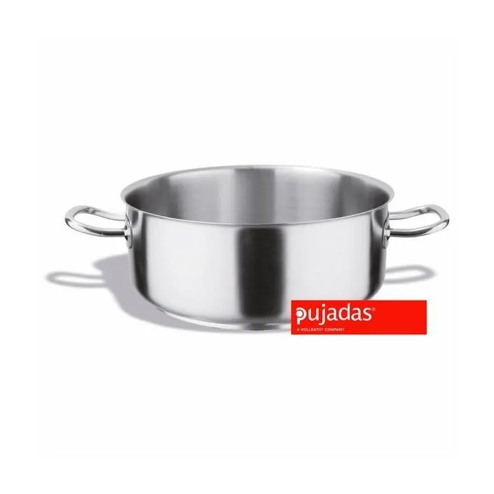 Cacerola baja sin tapa de Pujadas Instrumentos de cocina Cacerola Baja sin tapa
