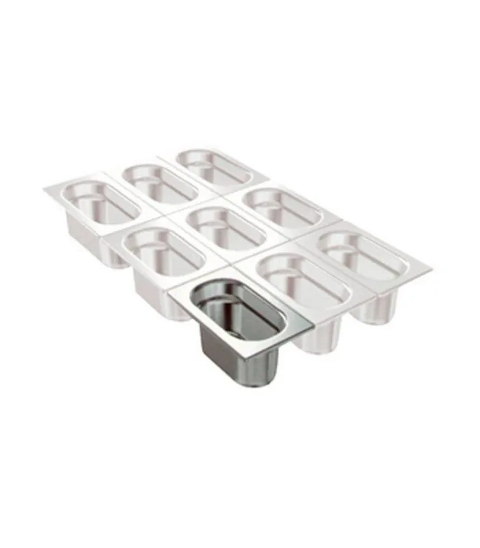 Cubeta en acero inoxidable