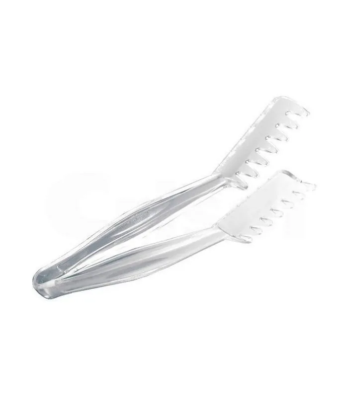 Pinza angular transparente