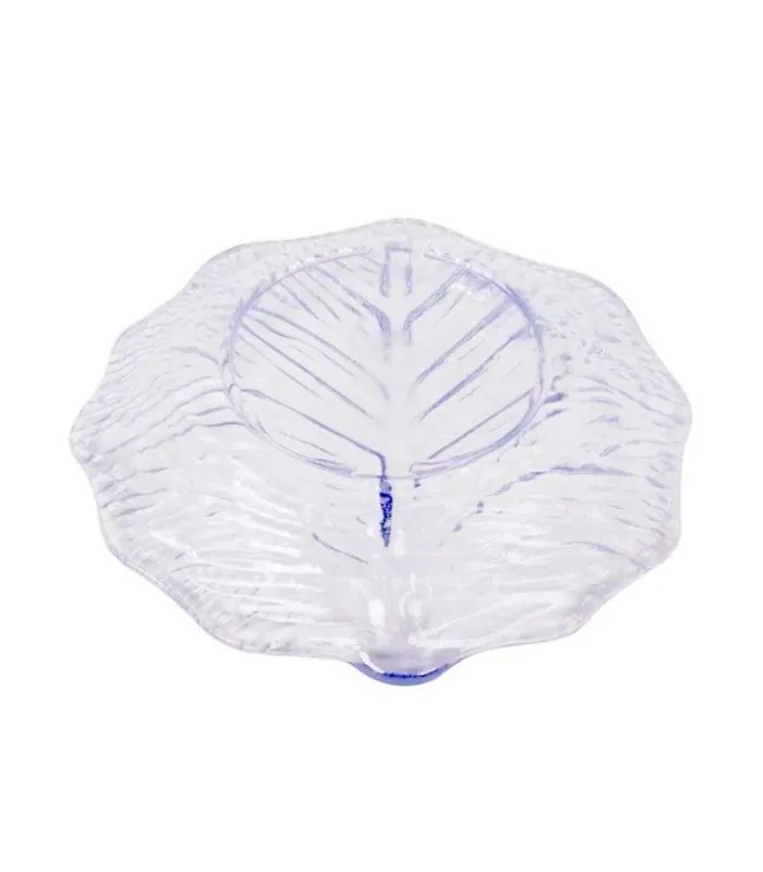 Plato de melamina forma hoja