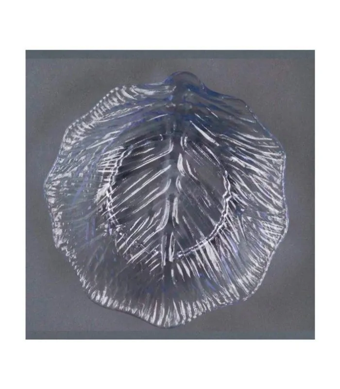 Plato de melamina forma hoja