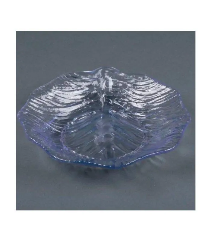 Plato de melamina forma hoja