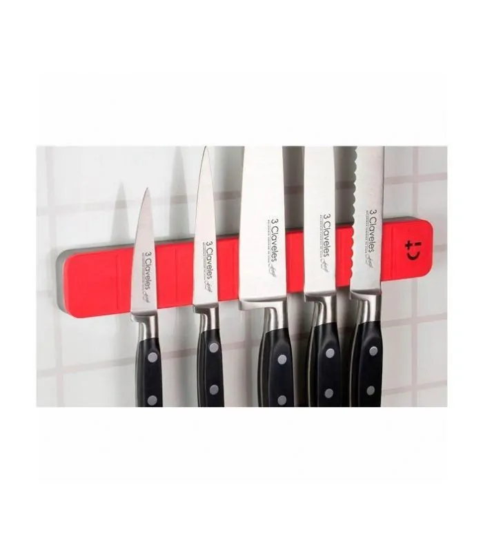 Barra magnética goma Soft Touch Rojo