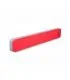 Barra magnética goma Soft Touch Rojo