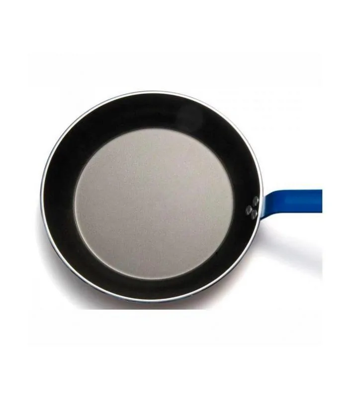 Sartén antiadherente mango azul