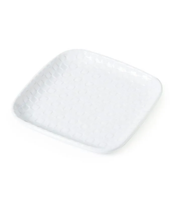 Plato cuadrado melamina