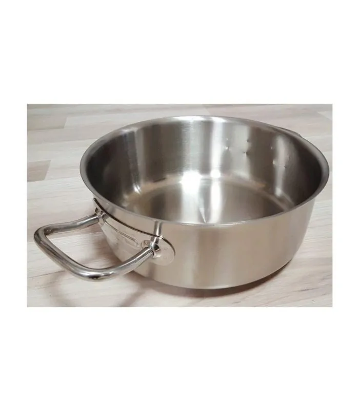 Cacerola baja inox