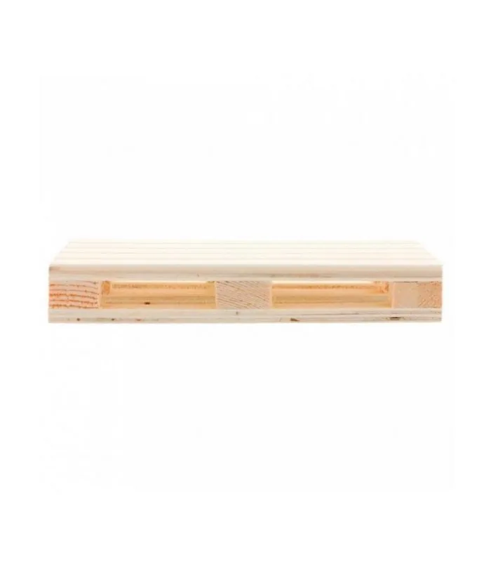 Mini palet de madera natural