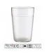 Vaso transparente en policarbonato