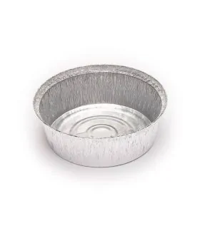 Envase de aluminio redondo
