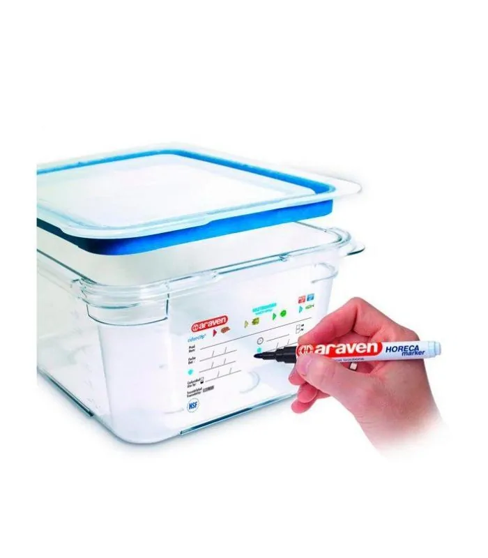 Rotulador negro para trazabilidad