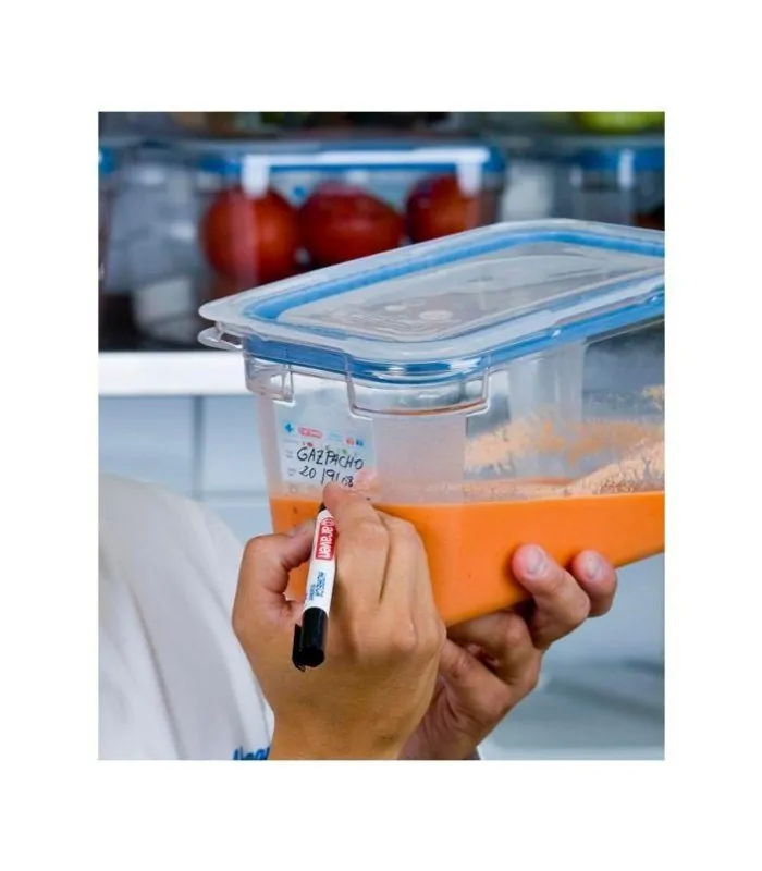 Rotulador para marcar contenedor de comida