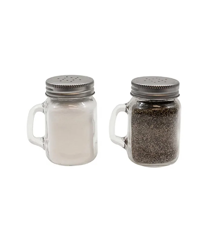 Salero y pimentero Mason Jar