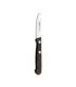 Cuchillo mondador negro