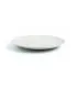 Plato llano blanco