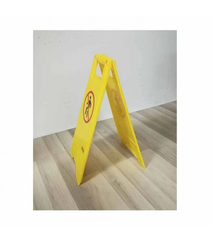 Señal no pasar polipropileno