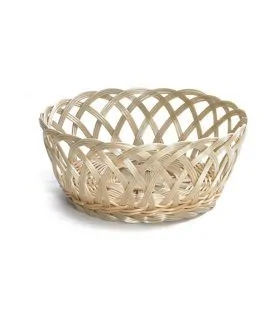Cesta de pan redonda