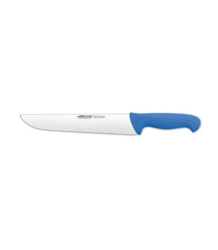 Cuchillo carnicero azul
