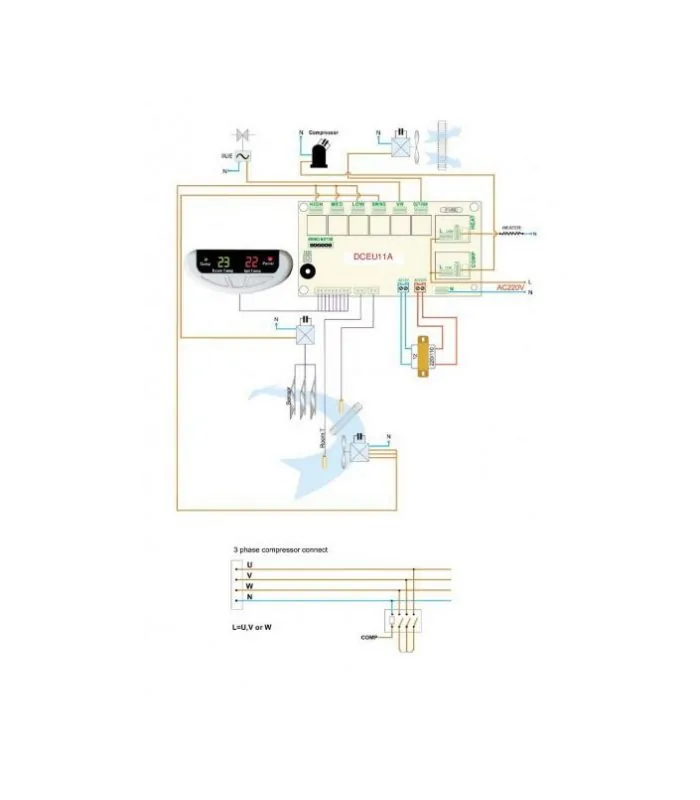 Módulo electrónico kit universal DCE111A