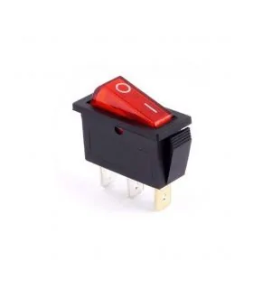 Interruptor rojo sencillo