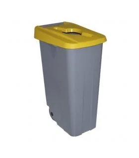 Cubo de basura eco amarillo