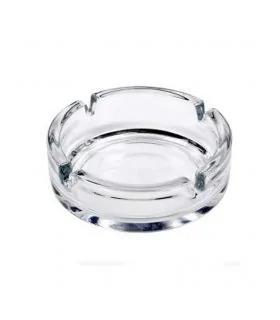 Cenicero cristal transparente