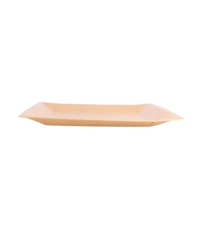 Platos de cartón biodegradable