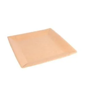 Platos de cartón biodegradable