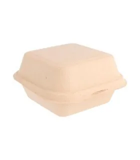 concha para hamburguesa desechable