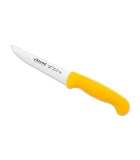 cuchillo de verdura arcos con mango amarillo