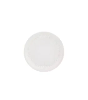 plato de postre de porcelana blanco utopia