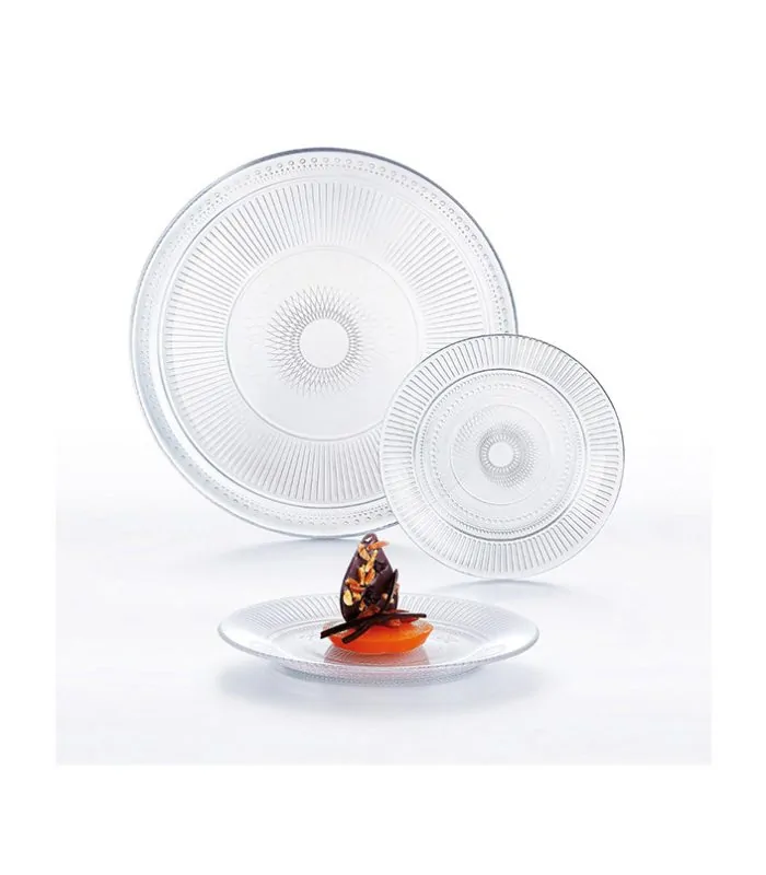 LUMINARC DIWALI Vajilla de 19 piezas en Vidrio Opal del modelo Diwali con  ensaladera apta para