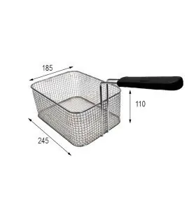 Cesta freidora 185x245x110mm Movilfrit