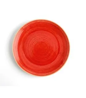plato llano terra rojo