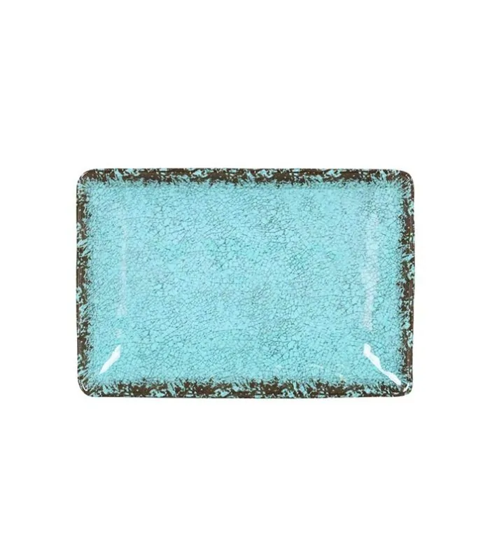 Bandeja rectangular Guayaba Azul melamina de Viejo Valle