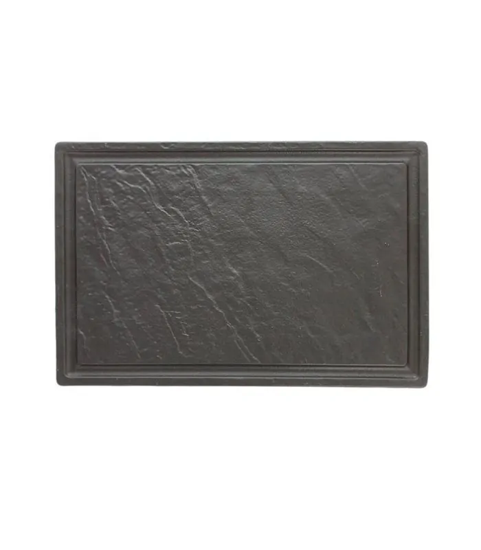 Tognana bandeja rectangular Vulcania Black 42cm
