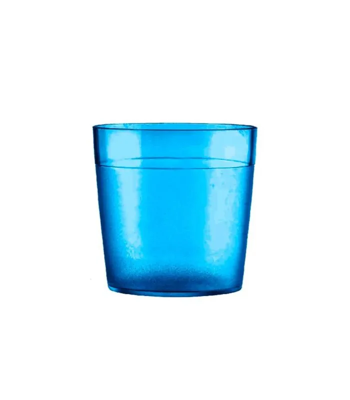 AMC vaso policarbonato azul 170cc