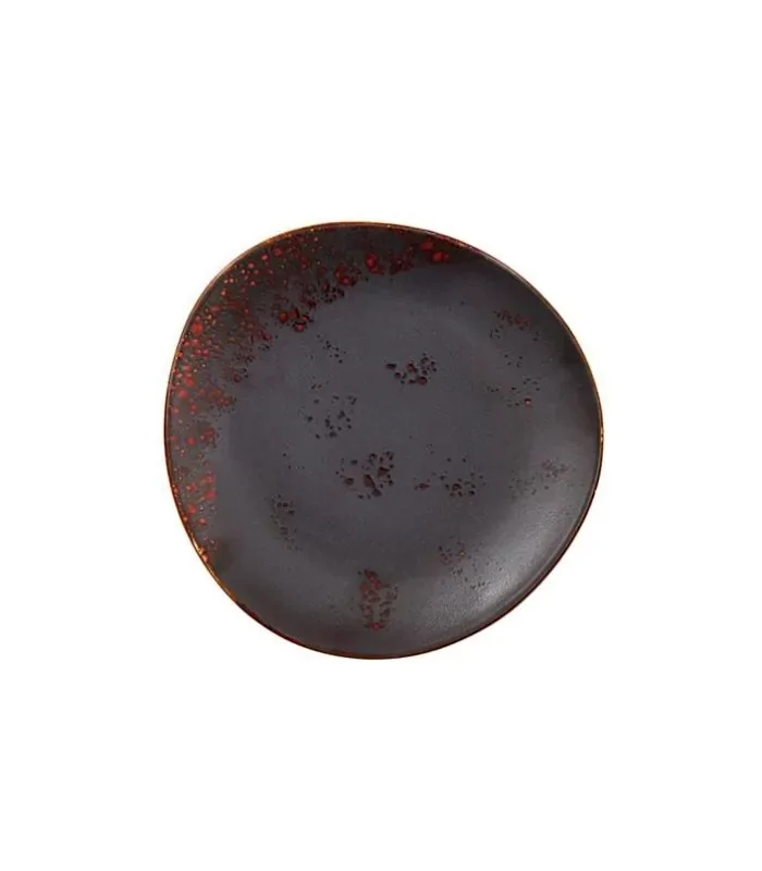 Qualitat Plato llano irregular Oxidum Red