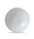 Plato organic coupe blanco