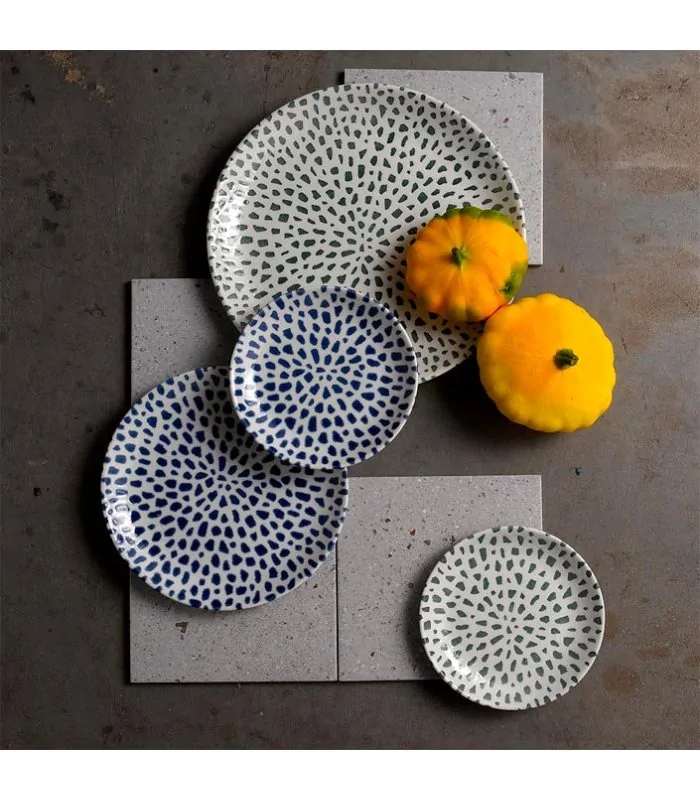Presentacion coupe terrazzo blue dudson vajilla plato