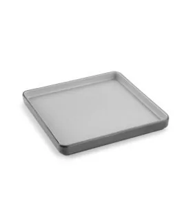 plato grey soul melamina 15 x 15 x 2 cm pujadas