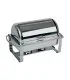 chafing dish de tapa enrollable o rolltop con cubeta gn 1/1 de profundidad de 65 mm de APS