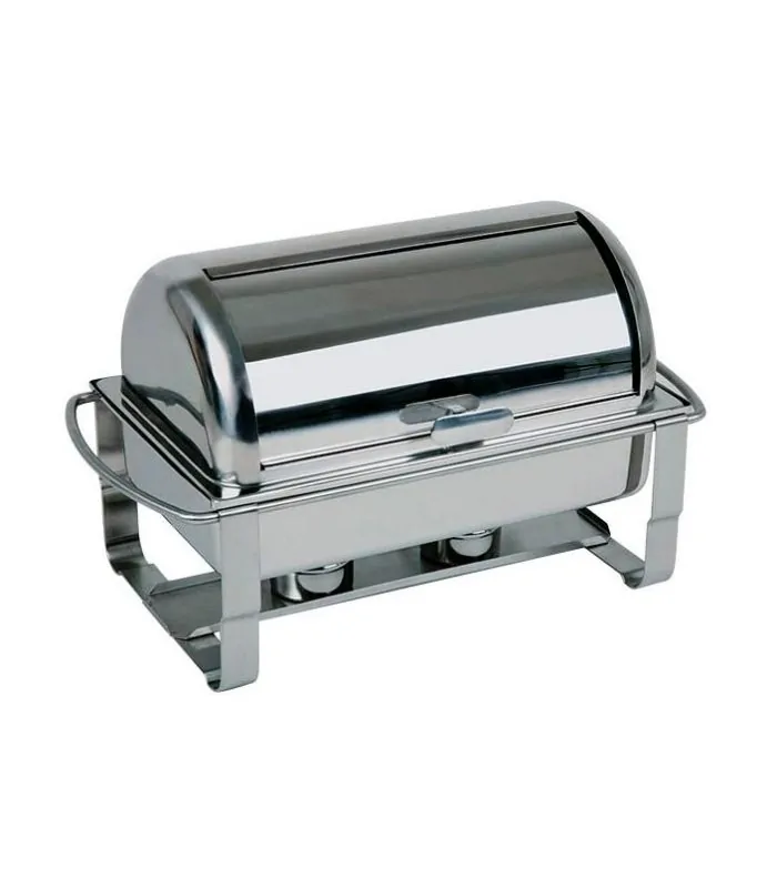 chafing dish de tapa enrollable o rolltop con cubeta gn 1/1 de profundidad de 65 mm de APS