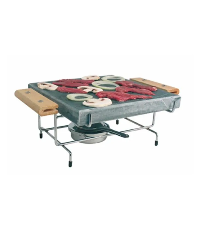piedra parrilla 1 quemador con soporte. apto para horno 300 ºC. louis telier