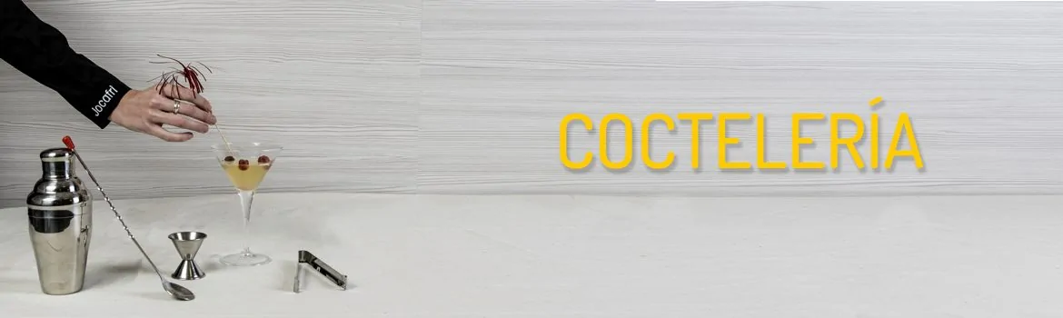 Piezas de coctelería profesional para hostelería